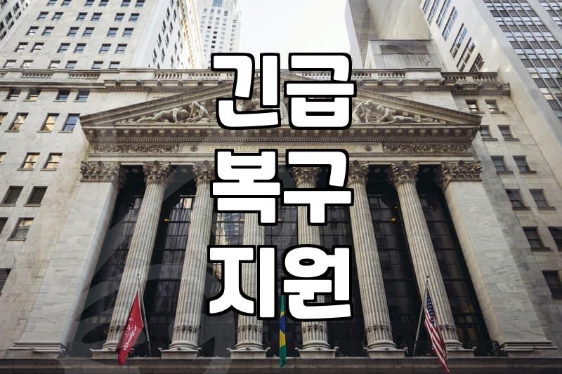 재난지원금 지급 대상과 피해 신고 절차 확인 방법