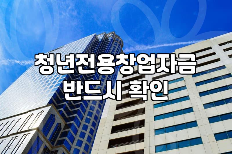 청년창업지원금 자격 조건과 신청 시 반드시 확인해야 할 사항