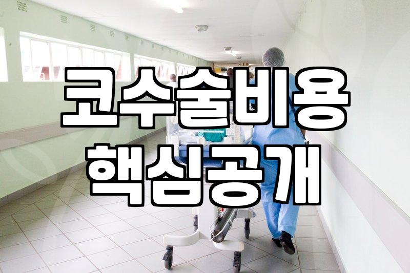자연스러운코성형 과정과 보형물 선택 기준