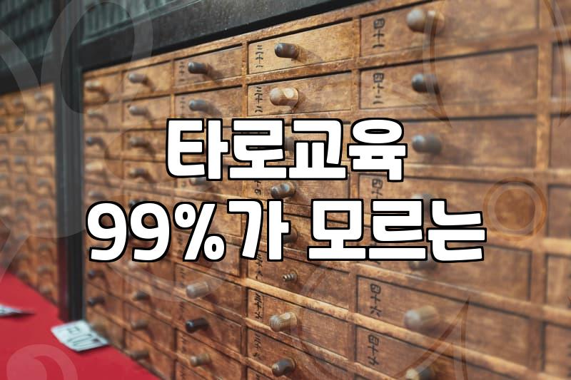 타로학원 선택 시 고려할 실무 교육 과정과 비용 체계